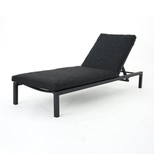 Load image into Gallery viewer, Modern Chaise Lounge With Wate Resistant Fabric Cushions
