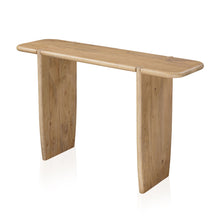 Load image into Gallery viewer, 52" Solid Wood Solid Console Table - Brown
