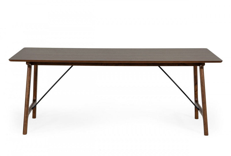 Wood Dining Table (486042) - Brown