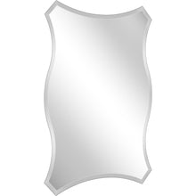 Load image into Gallery viewer, 32" Novelty Glass Framed Accent Mirror - Silver
