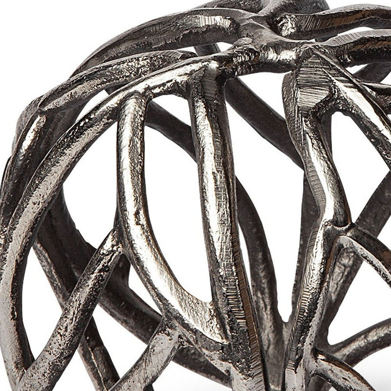 Petite Tree Branch Sculpture - Silver