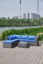 Load image into Gallery viewer, Patio Sofa With Cushions
