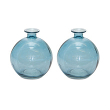 Load image into Gallery viewer, Round Table Vase (Set of 2) - Blue
