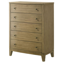 Load image into Gallery viewer, Menlo - 5 Drawer Bedroom Chest Of Drawers - Natural
