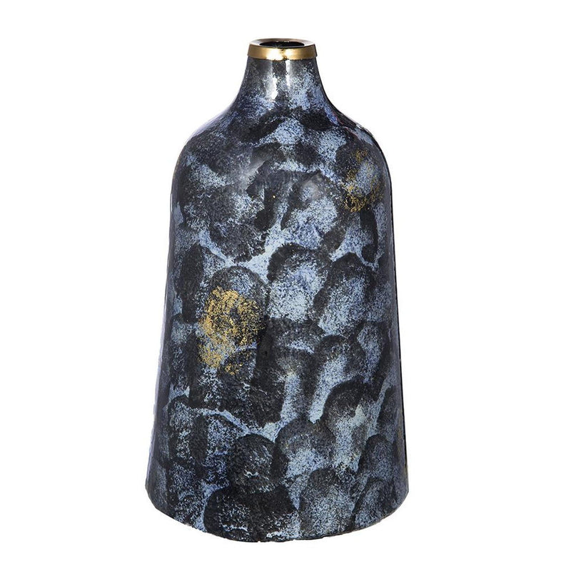 Abstract Bud Table Vase (574236) - Blue / Gold