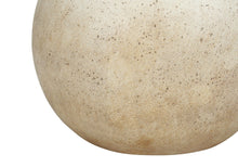 Load image into Gallery viewer, Concrete Round Table Lamp With Beige Drum Shade - Beige
