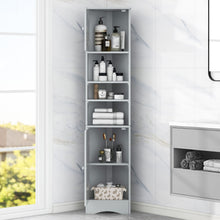 Load image into Gallery viewer, Multi Functional Corner Cabinet With Adjustable Shelves And 2 Doors
