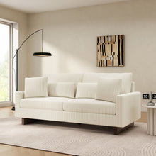 Load image into Gallery viewer, Modern Loveseat Sofa With 4 Pillows
