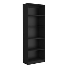 Load image into Gallery viewer, Five Tier Bookcase (546187) - Black
