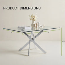 Load image into Gallery viewer, Modern Rectangular Table For Dining Room
