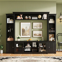 Load image into Gallery viewer, All-In-One TV Stand With Bookcase For TVs Up To 65"
