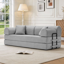 Load image into Gallery viewer, Convertible Sleeper Sofa Bed, Floor Lounge Couch For Living Room
