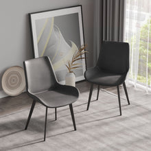 Load image into Gallery viewer, Modern Dining Chair Living Room Metal Leg Dining Chair (Set of 2)
