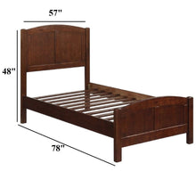 Load image into Gallery viewer, Carved Headboard Bed
