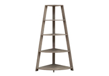 Load image into Gallery viewer, Four Tier Corner Bookcase (332800) - Taupe
