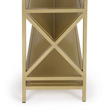 Load image into Gallery viewer, Two Tier Bookcase - Gold
