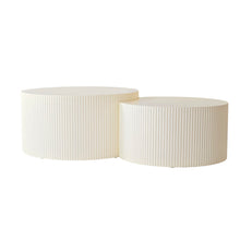 Load image into Gallery viewer, Wave Stripe Nesting Coffee Table (Set of 2)
