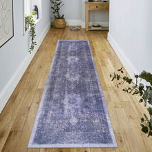Load image into Gallery viewer, Maval - 2'6'' X 10' Washable Runner Rug - Anthracite
