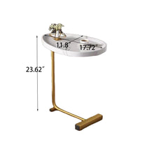 Load image into Gallery viewer, C-Shaped Side Table, Small Sofa Table For Cough, Bedroom
