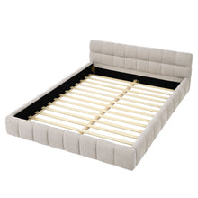 Load image into Gallery viewer, Modern Platform Bed Frame With Thick Fabric
