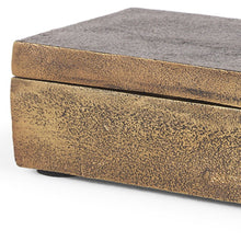 Load image into Gallery viewer, Decorative Box Tabletop Sculpture (608687) - Gold
