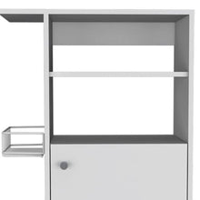 Load image into Gallery viewer, 24" Rolling Kitchen Cart With Storage - White
