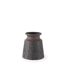 Load image into Gallery viewer, Abstract Cylinder Table Vase (397488) - Brown
