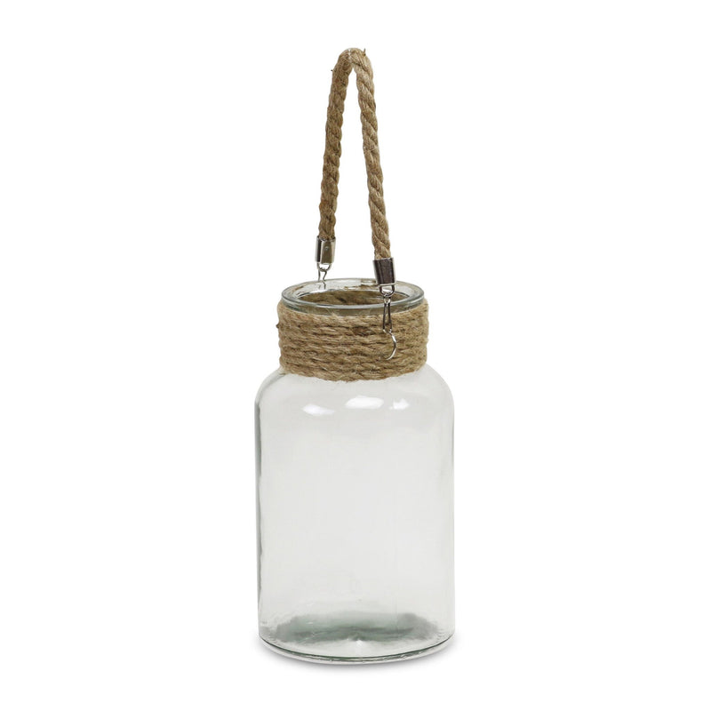 Glass Decorative Bottle (488167) - Brown