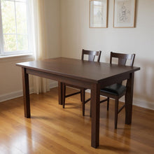 Load image into Gallery viewer, 48" Solid Wood Dining Table - Raw Umber
