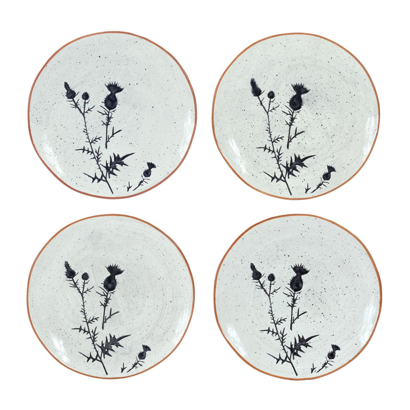 Ceramic Decorative Bowl (Set of 4) - Black And White