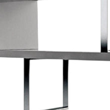 Load image into Gallery viewer, Three Tier Etagere Bookcase (555010) - Gray / Silver
