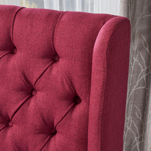 Load image into Gallery viewer, Sophisticated Tufted Dining Chair With High Back Design
