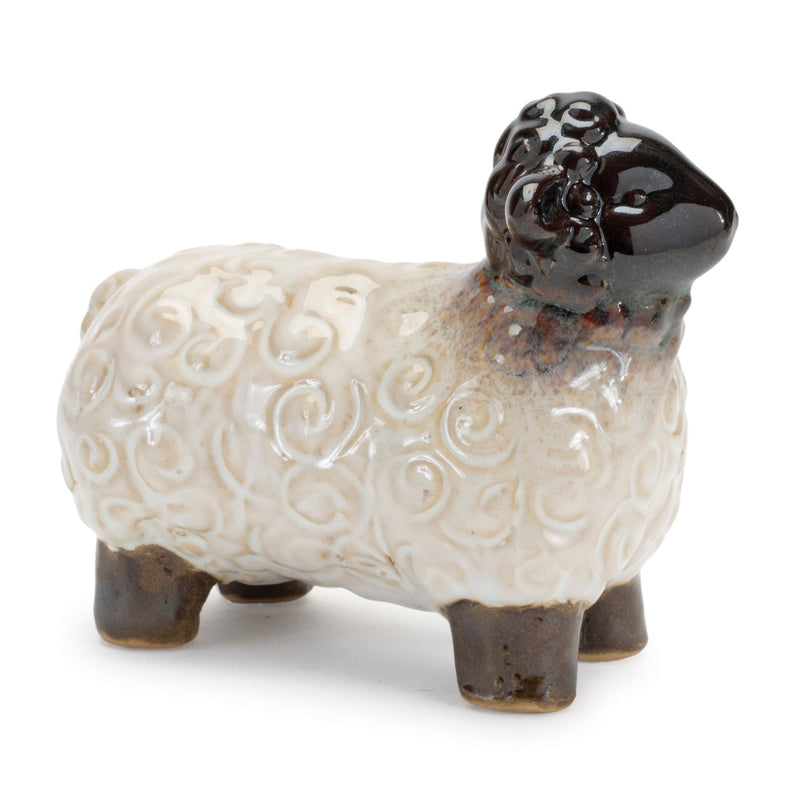Poly Figurine Tabletop Sculpture (Set of 6) - White