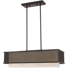 Load image into Gallery viewer, 17" 3-Light Dimmable Chandelier With Shades - Bronze
