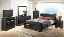 Load image into Gallery viewer, Upholstered Panel Sleigh Bed Design
