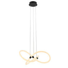 Load image into Gallery viewer, LED Metal Dimmable Smart Enabled Chandelier - Black
