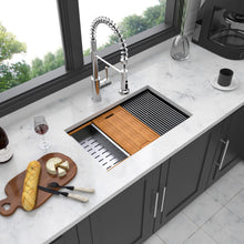 Load image into Gallery viewer, Workstation Kitchen Sink, Single Bowl Undermount
