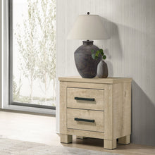 Load image into Gallery viewer, Sansome - 2 Drawer Nightstand Bedside Table - Oak
