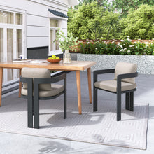 Load image into Gallery viewer, Pula - Patio Outdoor Aluminum Dining Chair (Set of 2)
