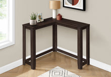 Load image into Gallery viewer, Corner Accent Console Table For Entryway, Unique Design Contemporary &amp; Modern
