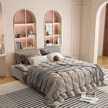 Load image into Gallery viewer, Queen Pull Out Bed, 3 In 1 Convertible Sleeper Sofa
