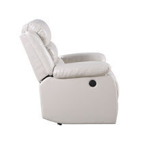 Load image into Gallery viewer, Eilbra - Synthetic Leather Power Motion Recliner - Beige
