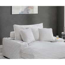 Load image into Gallery viewer, Chaise Lounge With 2 Cup Holders And USB Ports
