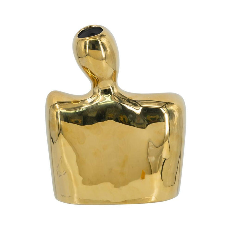 Modern Abstract Table Vase (574377) - Gold