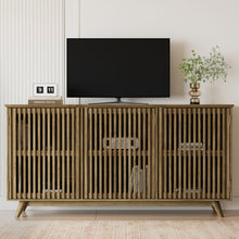 Load image into Gallery viewer, TV Stand With Adjustable Shelf - Natural
