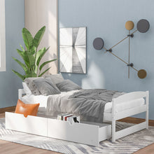 Load image into Gallery viewer, Platform Bed With 2 Drawers
