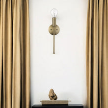 Load image into Gallery viewer, Dull Narrow Bulb Wall Light - Gold

