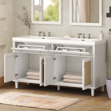 Load image into Gallery viewer, Bathroom Vanity With Double Sink, Large Storage Space
