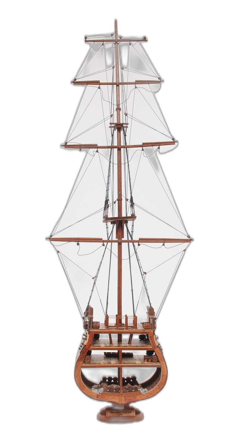 Boat Model Sculpture - Brown