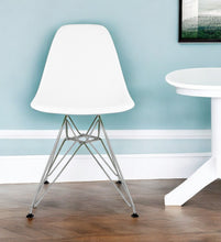 Load image into Gallery viewer, Steel Dining Side Chair - White
